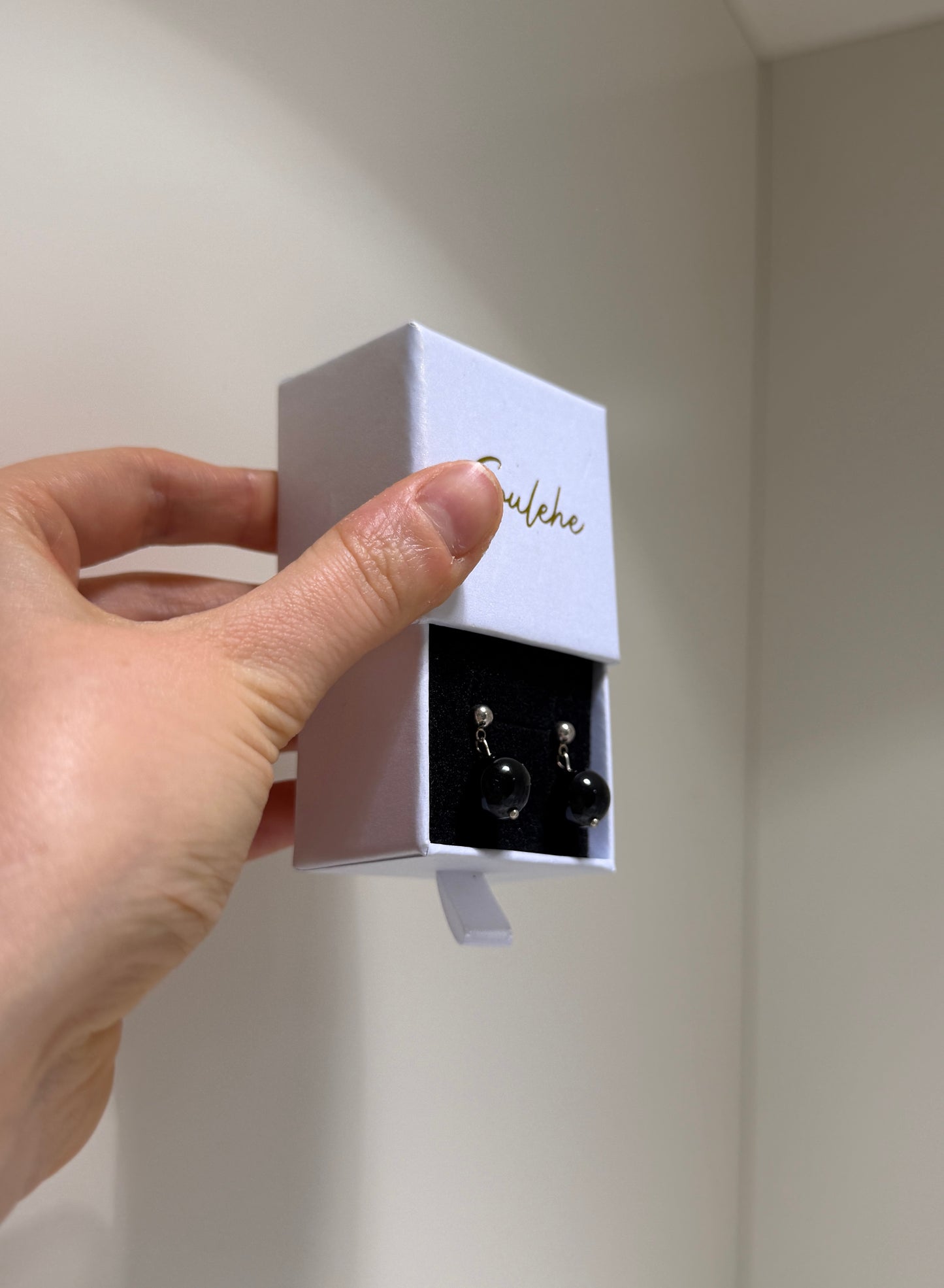 Obsidian Studs - Protective, Clearing, Healing