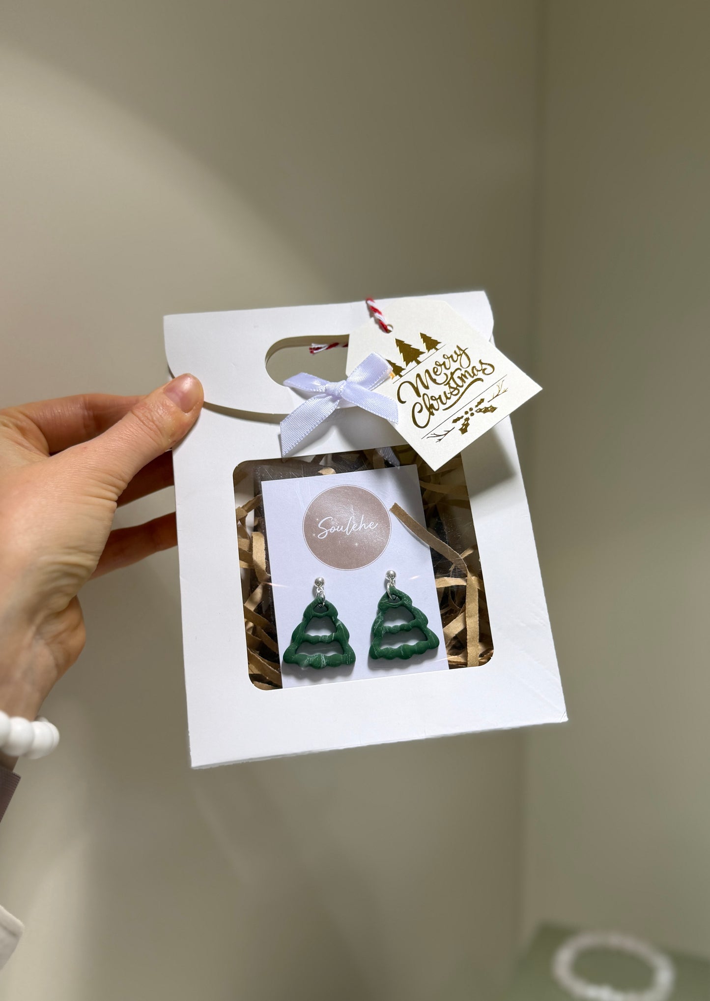 Christmas Tree earrings