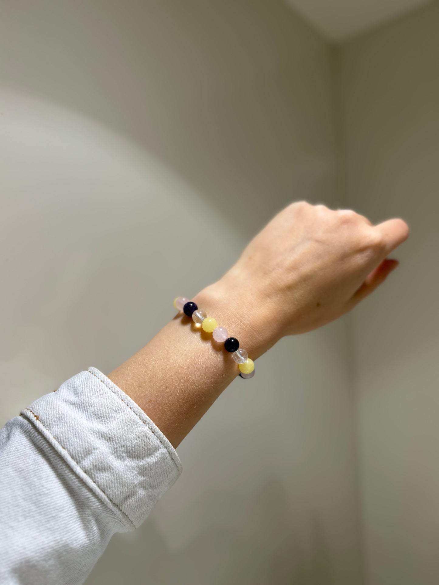 Amethyst, Citrine, Clear Quartz and Rose Quartz 2026 Luck Bracelet.