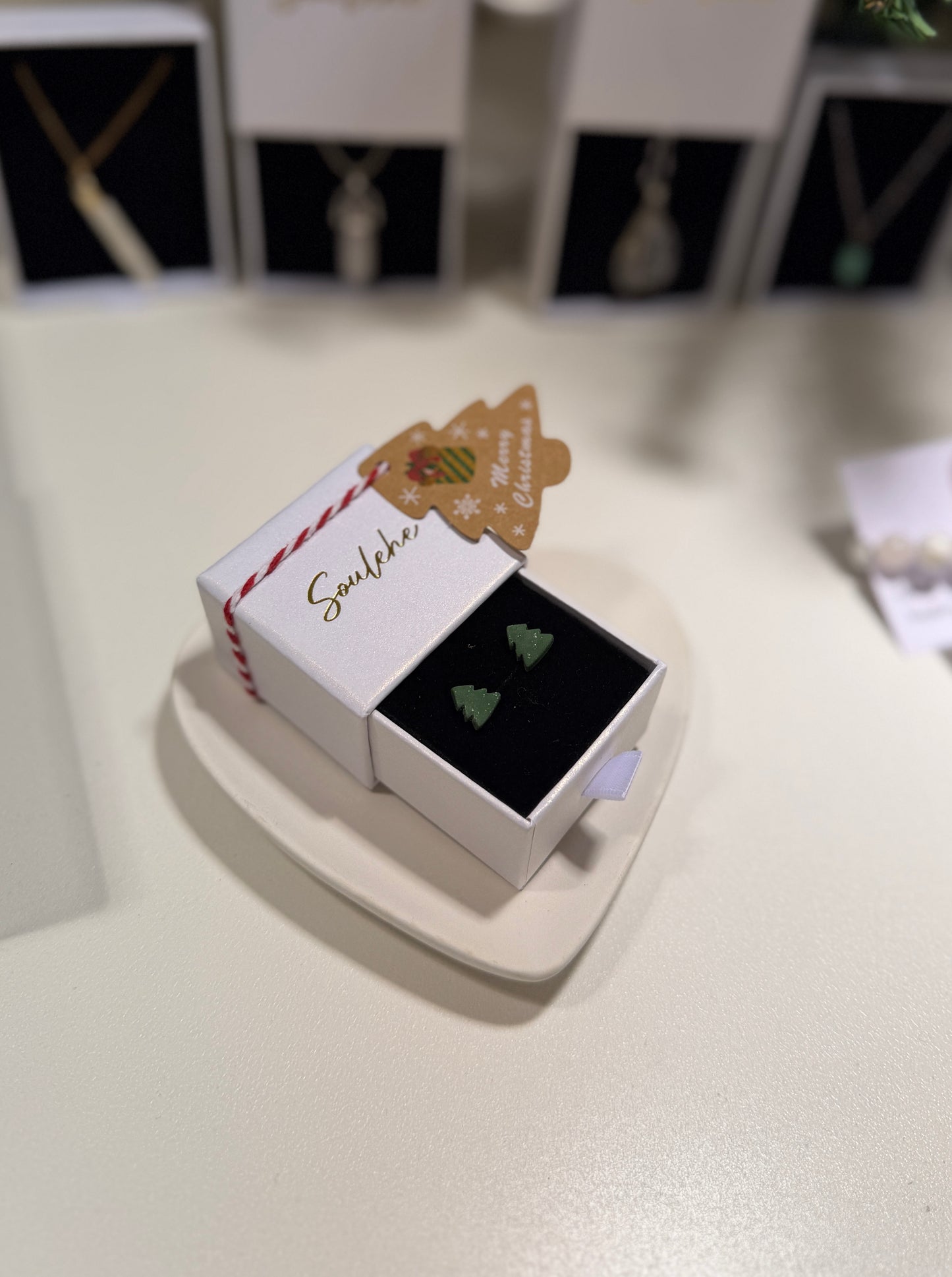 Christmas Tree earrings