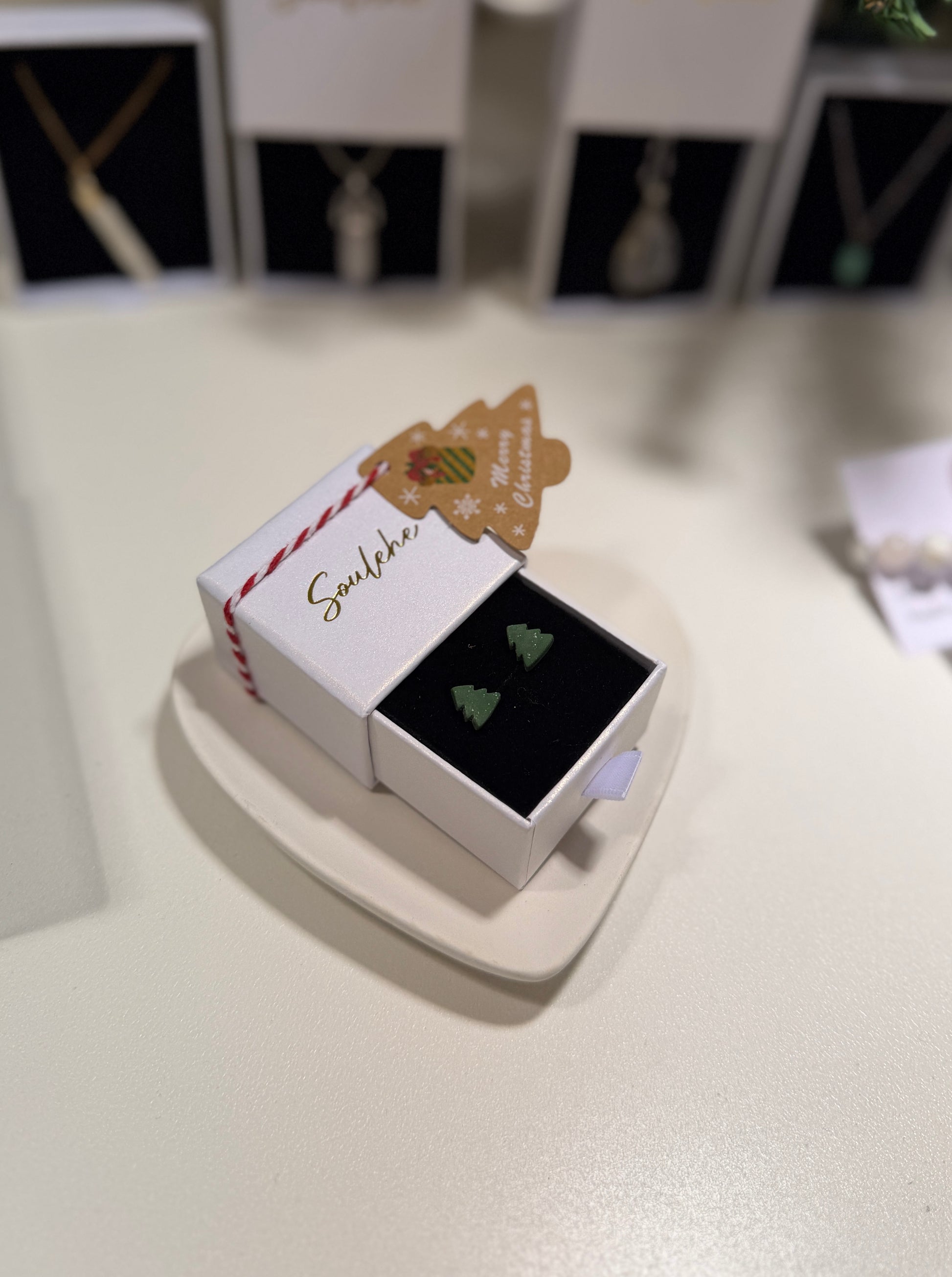 Christmas Tree earrings