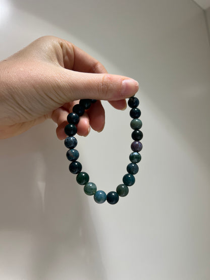 Grounding, Money,  Protection - Moss Agate