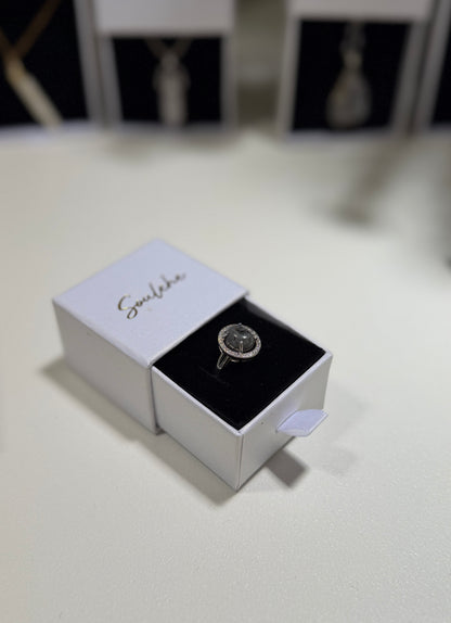 Labradorite Oval • Ring • 925 Sterling Silver