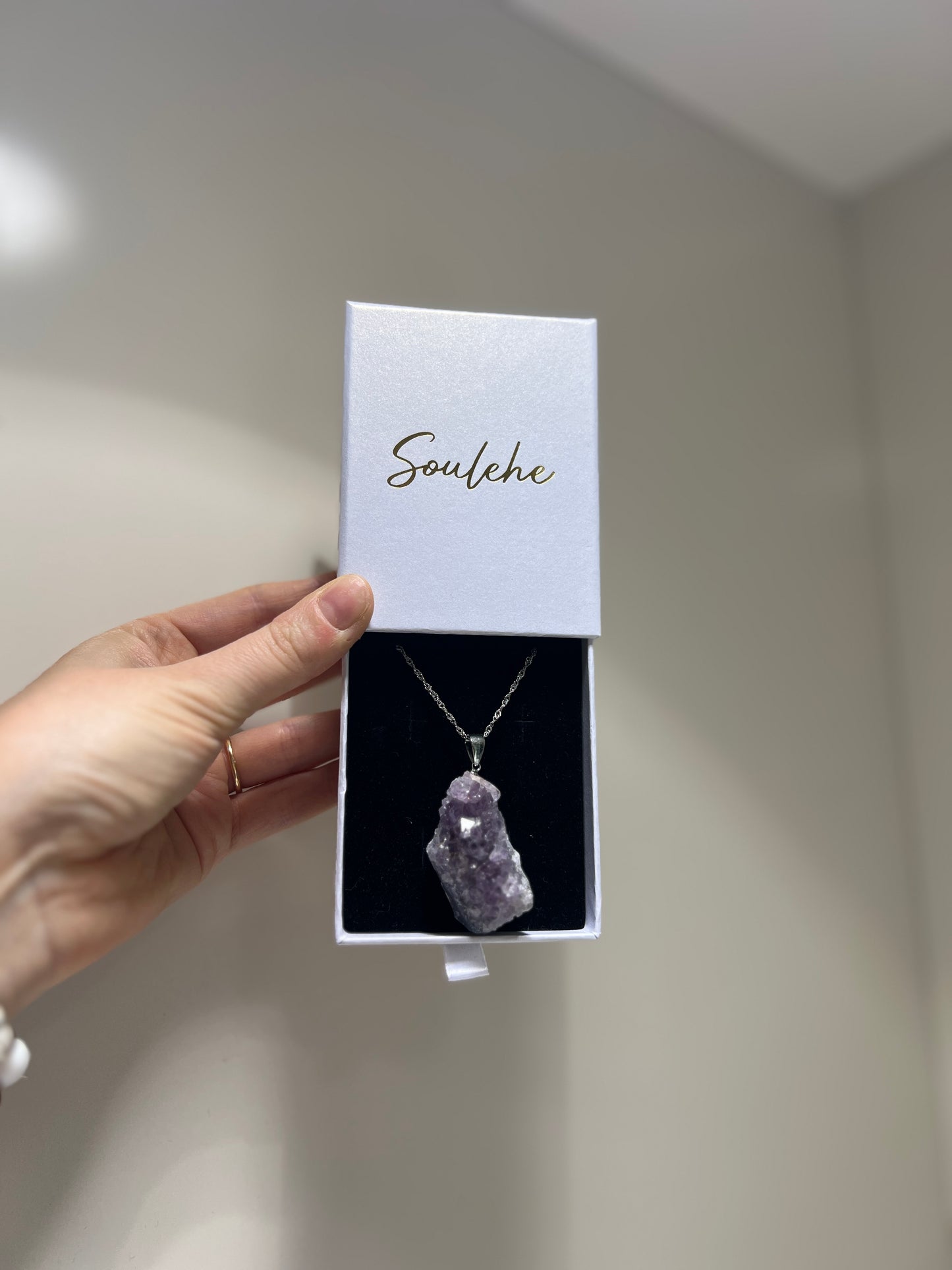 Amethyst • Necklace • 925 Sterling Silver