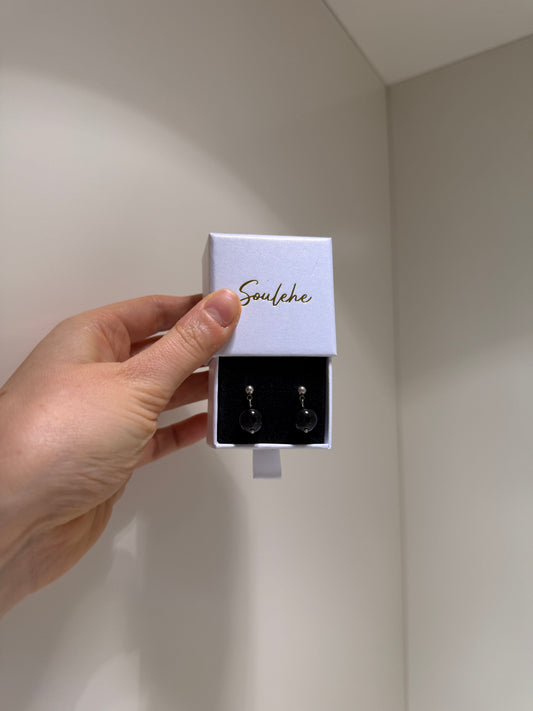 Obsidian Studs - Protective, Clearing, Healing