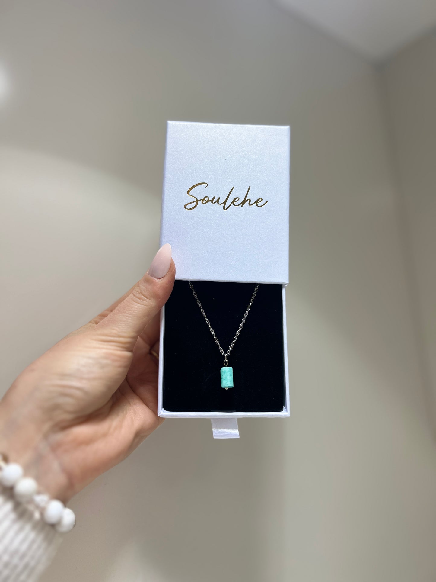 Self-Expression, Dreams & Balance • Necklace • Amazonite