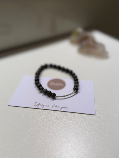 Therapy Obsidian • 925 Sterling Silver