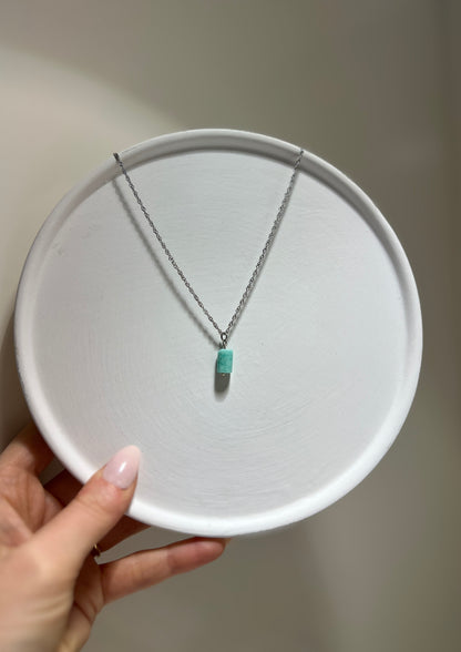 Self-Expression, Dreams & Balance • Necklace • Amazonite