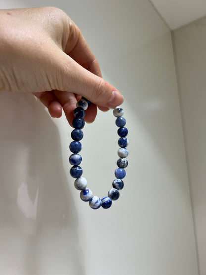 Wisdom x Logic, Trust • Bracelet • Blue Sodalite