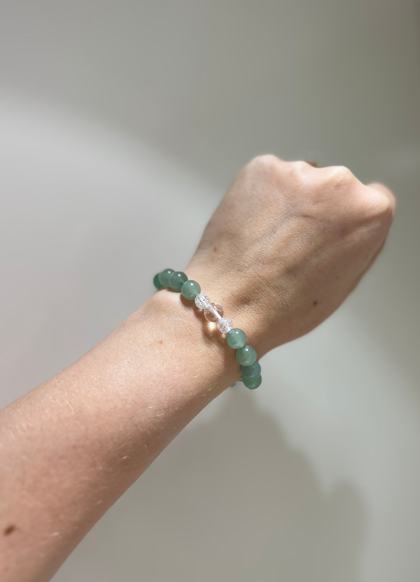 Determination, Luck x Wealth • Bracelet • Green Aventurine