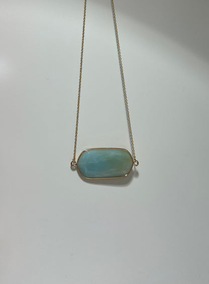 Self-Expression, Dreams & Balance
 • Necklace • Amazonite