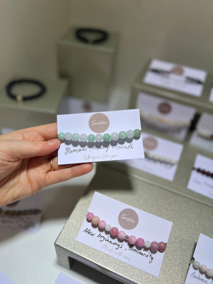 Harmonious,  Healing • Amazonite & Aquamarine