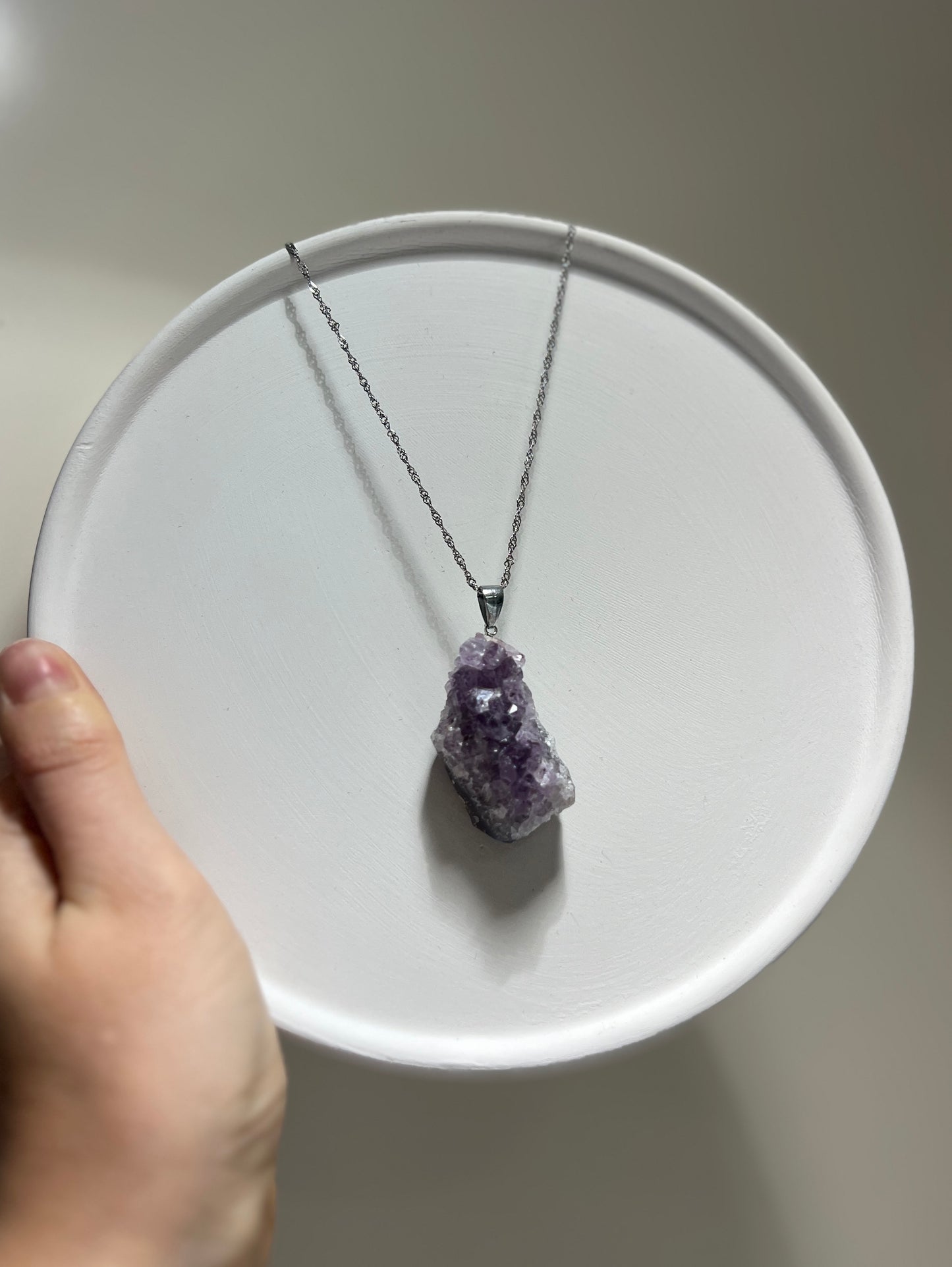 Amethyst • Necklace • 925 Sterling Silver
