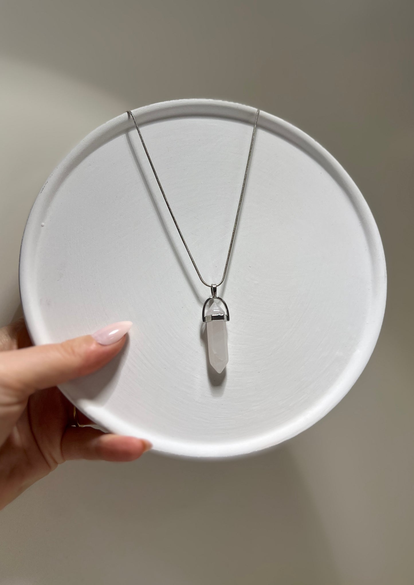 Heart x Love • Necklace • Rose Quartz & 925 Sterling Silver