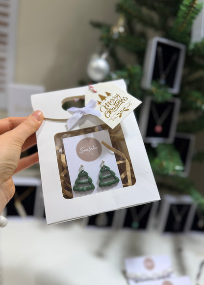 Christmas Tree earrings
