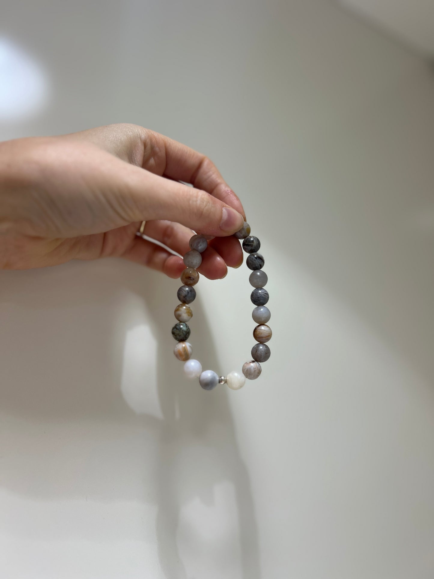 Enjoying Life x Love • Bracelet • Bamboo Agate