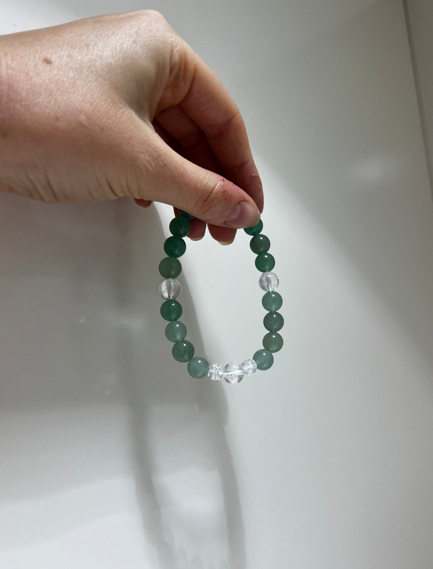 Determination, Luck x Wealth • Bracelet • Green Aventurine