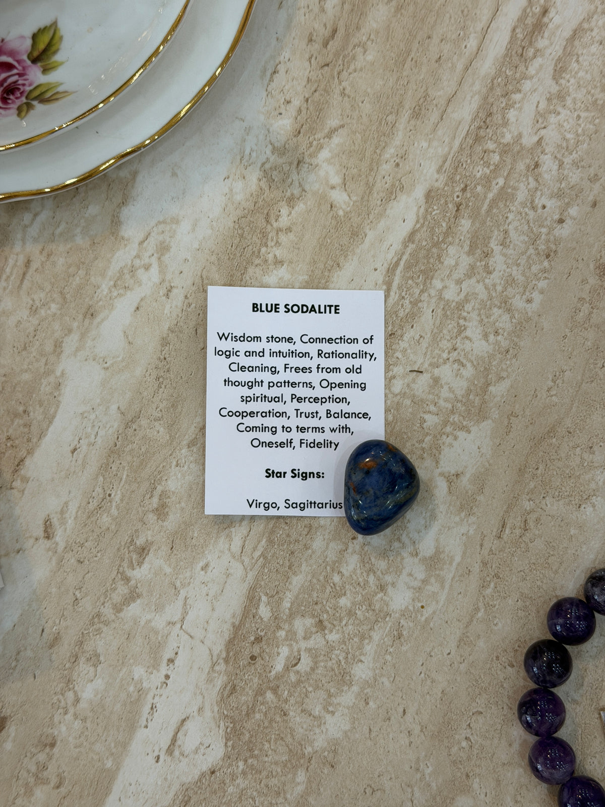 Blue Sodalite Stone