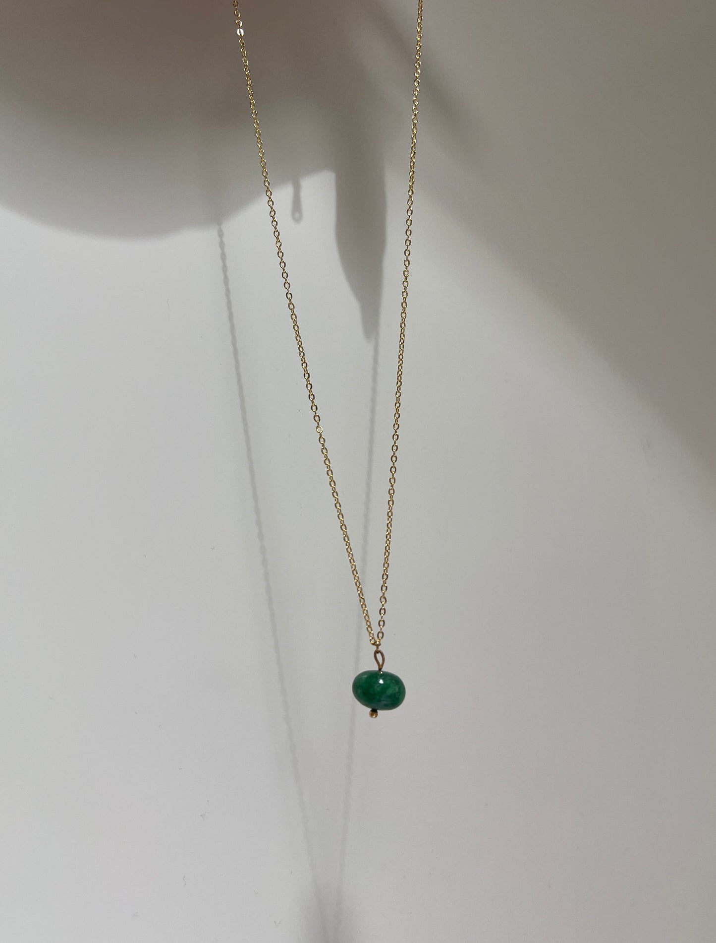 Emerald Solo • 14K Gold plated or 925 Sterling Silver