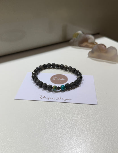 Energy, Protection & Consciousness -  Labradorite & Hematite