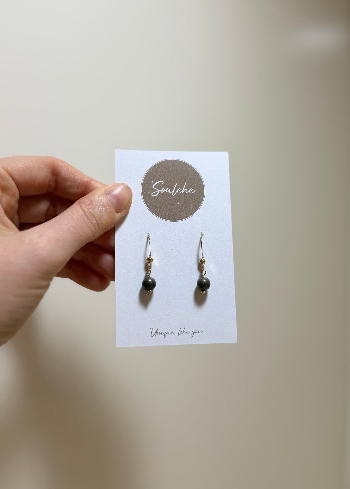 Pyrite Drops • 18K Gold Plated