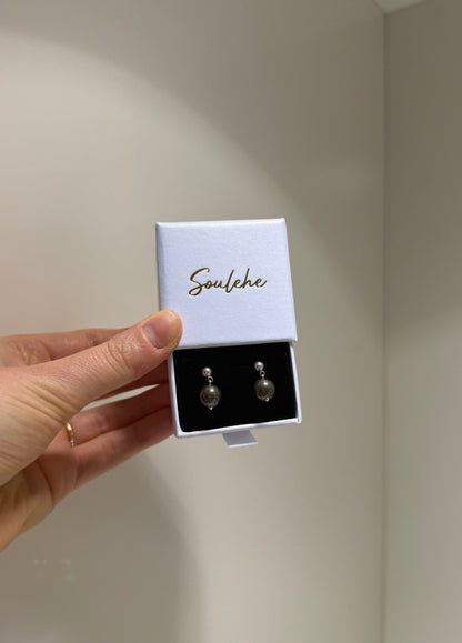 Pyrite Studs - protection, Life energy, Success