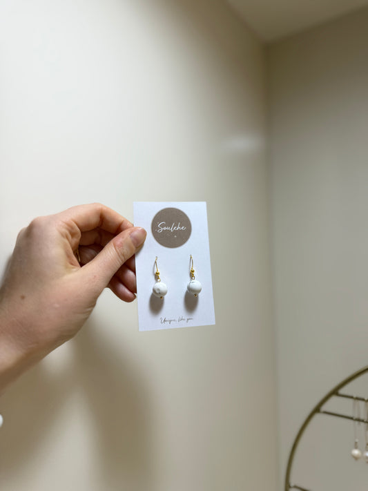 Howlite • 925 Sterling Silver